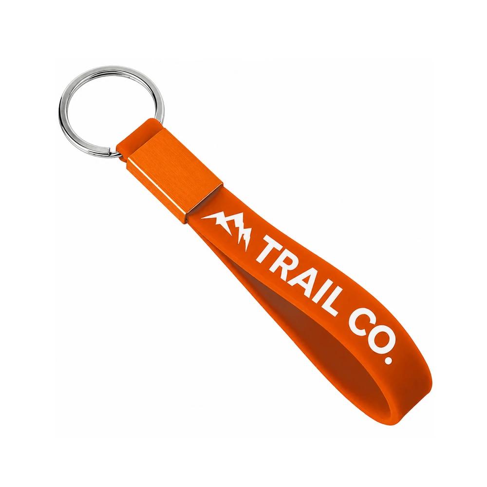Custom Silicone Wrist Loop Keychain