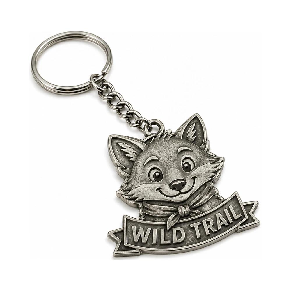 Custom Zinc Metal Keychain